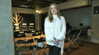 Столичний театр "Дах" представив у Луцьку камерну оперу "Стус: Перехожий"