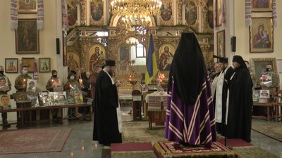 Панахида за загиблими бійцями Панахида за загиблими бійцями