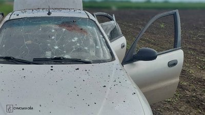 Автівка в якій були чоловіки, Путивльська громада, 17 травня 2026 року