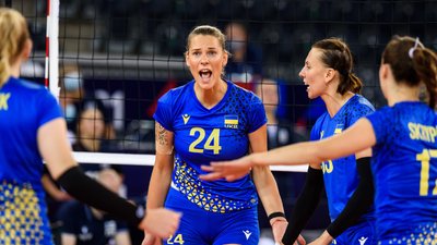 Україна вперше за 18 років здобула дві перемоги на чемпіонаті Європи з волейболу