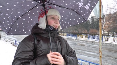 Негода сльота нова комунальна техніка Селидове Донецька область