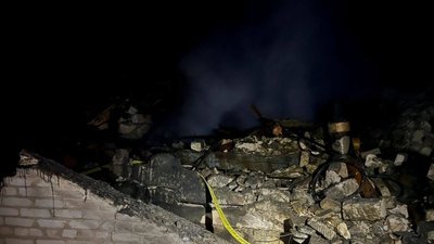 Наслідки атаки дронів на Великий Бурлук Наслідки атаки дронів на Великий Бурлук