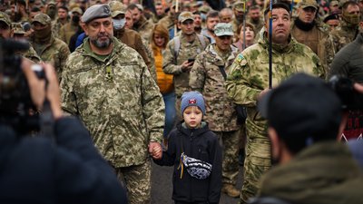 "Це єднання". Як пройшов День захисників і захисниць в Києві – фоторепортаж "Це єднання". Як пройшов День захисників і захисниць в Києві – фоторепортаж