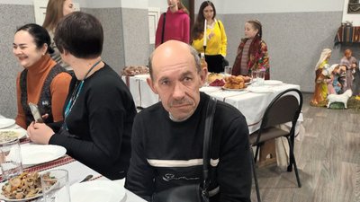 У Тернопільському Карітасі організували Святвечір для переселенців