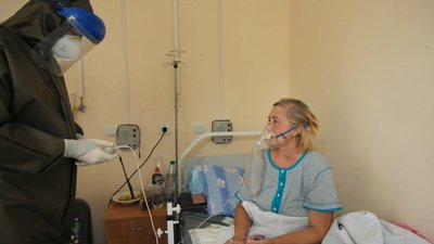 У Вінницькому фтизіопульмонологічному центрі з 210 ковідних ліжок зайняті 90 У Вінницькому фтизіопульмонологічному центрі з 210 ковідних ліжок зайняті 90