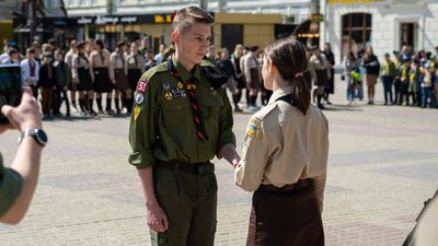 На Тернопільщині відсвяткували 111-ту річницю від створення Пласту На Тернопільщині відсвяткували 111-ту річницю від створення Пласту