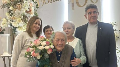 Антоніна Чекурова, столітній ювілей