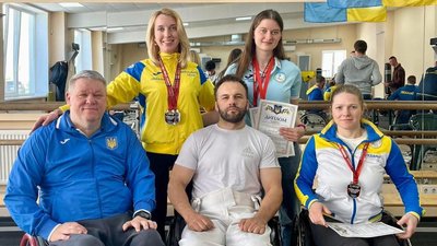 Парафехтувальники, фехтування на візку, параспорт, спортсмени на візку
