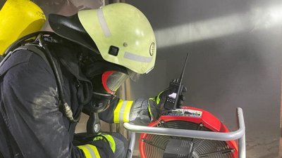 У Тернополі горіли складські приміщення