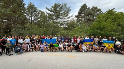 В Анкарі долучилися до забігу пам’яті «Шаную воїнів, біжу за Героїв України» 29 серпня