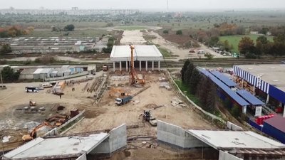 Херсонський мостоперехід: у 2021 році добудували першу чергу об'єкту Херсонський мостоперехід: у 2021 році добудували першу чергу об'єкту