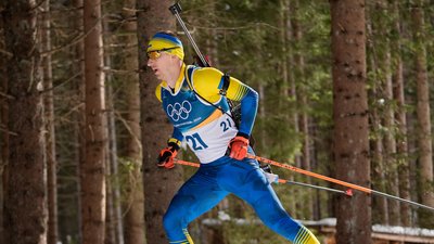 Дмитро Підручний на Олімпіаді-2026 з біатлону
