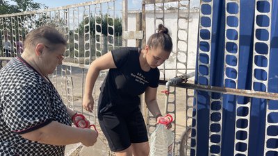 За підтримки Латвії у Комишанах Херсонської області встановили обладнання для очищення питної води За підтримки Латвії у Комишанах Херсонської області встановили обладнання для очищення питної води