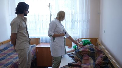 Палата у лікарні в Немирові