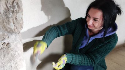 Головна зберігачка фондів заповідника Ірина Дубницька Головна зберігачка фондів заповідника Ірина Дубницька