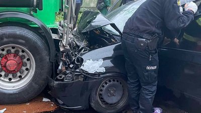 ДТП, рятувальники, легковик, водій