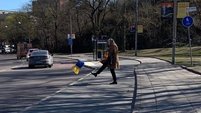У Швеції жінка вчинила наругу над українською символікою й образила українку. Її вигнали з роботи