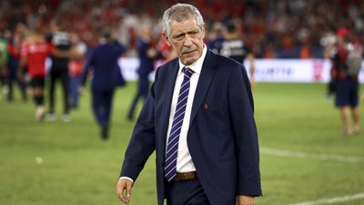 Тренер збірної Азербайджану з футболу Фернанду Сантуш