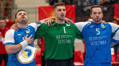Голкіпер збірної України з гандболу Антон Терехов