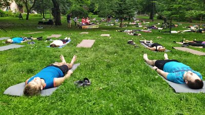 У Львові стартував 21-денний марафон з йоги У Львові стартував 21-денний марафон з йоги