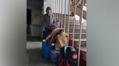У Житомирі волонтери передали їжу та одяг дітям із інвалідністю У Житомирі волонтери передали їжу та одяг дітям із інвалідністю