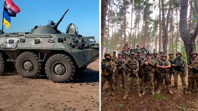 Воїни 80 окремої десантно-штурмової бригади записали відеопривітання для учнів