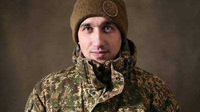 Військовий 13-ї бригади НГУ "Хартія" Сергій Заковоротній