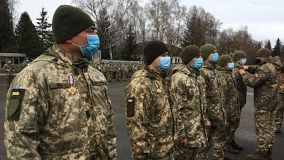 На Львівщину із зони ООС повернулися бійці 24 бригади короля Данила
