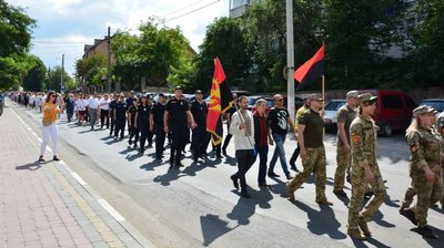 На Тернопільщині провели ходу до Дня Незалежності України
