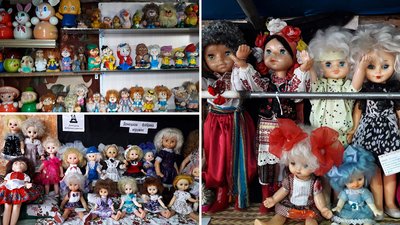 Жителька Кіровоградщини має колекцію з майже півтори сотні ляльок Жителька Кіровоградщини має колекцію з майже півтори сотні ляльок