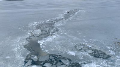 У Житомирі на одному з кар'єрів врятували рибалку, який провалився у крижану воду У Житомирі на одному з кар'єрів врятували рибалку, який провалився у крижану воду