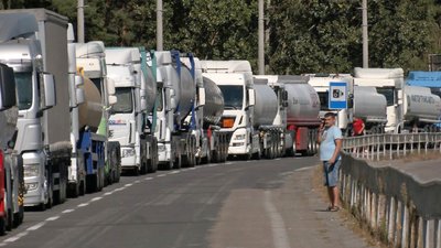 Пункт пропуску "Ягодин" на Волині розблокований для руху вантажівок
