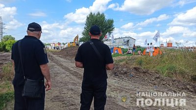 Сім протоколів і одне провадження: чим завершився день конфліктів навколо нової дороги в Харкові
