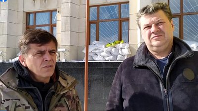 Брифінг Житомирської військової адміністрації по ситуації в регіоні