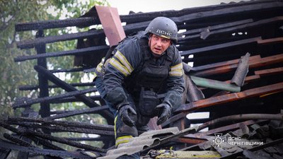 Російський «шахед» влучив у приватний будинок у Чернігові