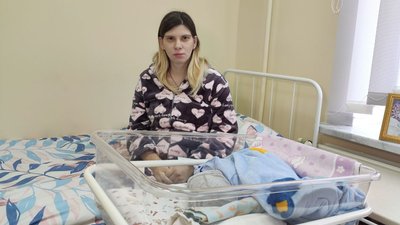 Наталія Гоц, породілля, жителька Скали-Подільської Чортківського району Наталія Гоц, породілля, жителька Скали-Подільської Чортківського району