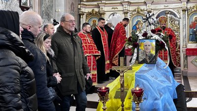 У Мукачівському районі попрощалися з морським піхотинцем Василем Савчинцем