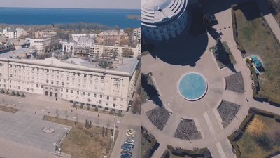 Черкаси на карантині з висоти пташиного польоту. СУСПІЛЬНЕ | ВІДЕОНОВИНИ
