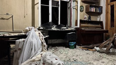 квартира після удару ракети