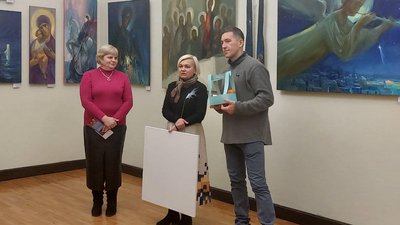 Виставка "Різдво над містом" Виставка "Різдво над містом"