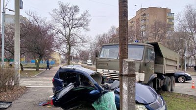 У Черкасах сталась ДТП: постраждали двоє людей