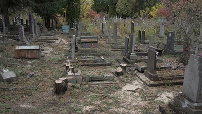 Який вигляд має кладовище по якому поцілив безпілотник армії РФ 20 жовтня в Рівному