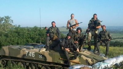 Микола Микитенко з побратимами