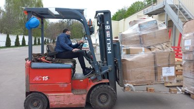 Від початку війни із Полтави передали 500 тонн гуманітарної допомоги