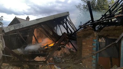 На Запоріжжі стався вибух на території приватного будинку