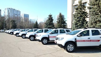 Сімейним лікарям в Одеській області видали легкові авто та пристрої телеметрії