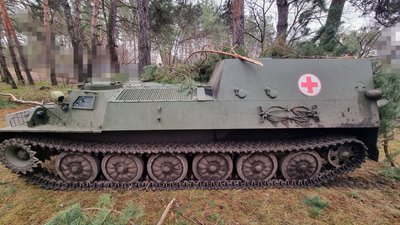Львівська 103 бригада ТрО отримала бронетранспортер для евакуації поранених Львівська 103 бригада ТрО отримала бронетранспортер для евакуації поранених
