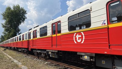 Київський метрополітен поповнився шістьма польськими вагонами
