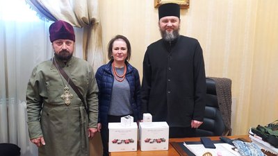 На Полтавщині за гроші, зібрані для будівництва храму, придбали обладнання для військових На Полтавщині за гроші, зібрані для будівництва храму, придбали обладнання для військових