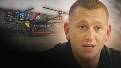 командир безпілотних систем 475-го окремого штурмового полку CODE 9.2 на позивний «Двіж»